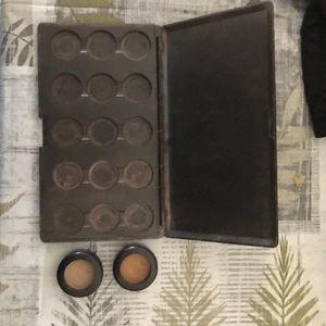 Mac Lot - case, 2 eye shadows and liquid liner